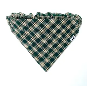 Pine Tree Plaid Dog Bandana