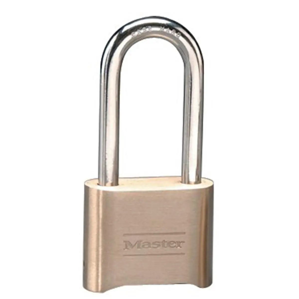 212 MAIN Resettable Combination Padlock, 2-1/4 in. Shackle, Master Lock 470-175DLH Model, Box of 6 Units for Motorcycle Locks & Security
