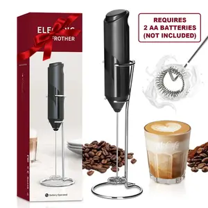 Handheld battery-powered milk frother, ultra-fast electric mixer and foaming machine, suitable for coffee, latte, hot tea, etc tea enthusiast home accessory vertuo pods coffee kettle