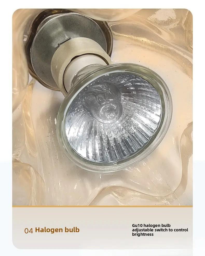 Tulip Candle Warmer Lamp With Timer Dimmable Height Adjustable Candle Lamp For Home Decor Solid Wood Base Halogen Bulb Included Flameless Candle Warmer Light