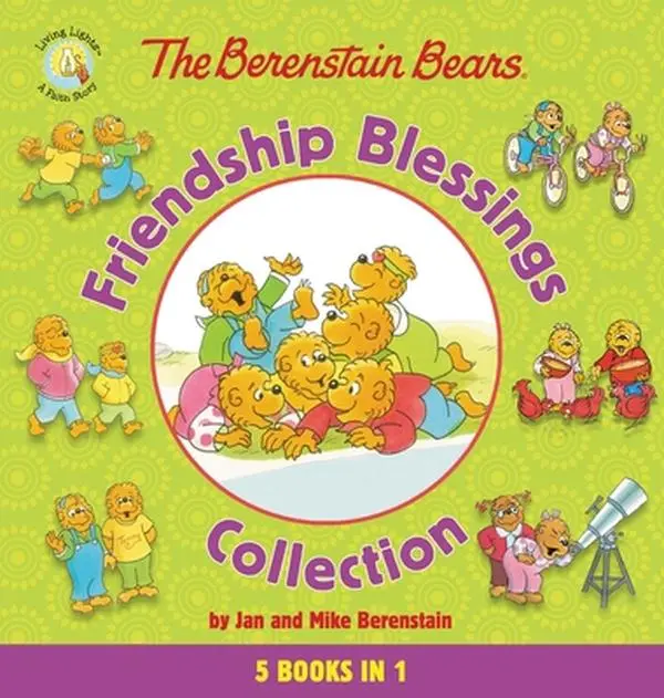 Used Hardcover Book - The Berenstain Bears Friendship Blessings Collection by Jan Berenstain (English, 5 Books, Part of Bestselling Series, for Friendship Building, Birthday Gifts) - School & Educational Supplies, Building Friendships
