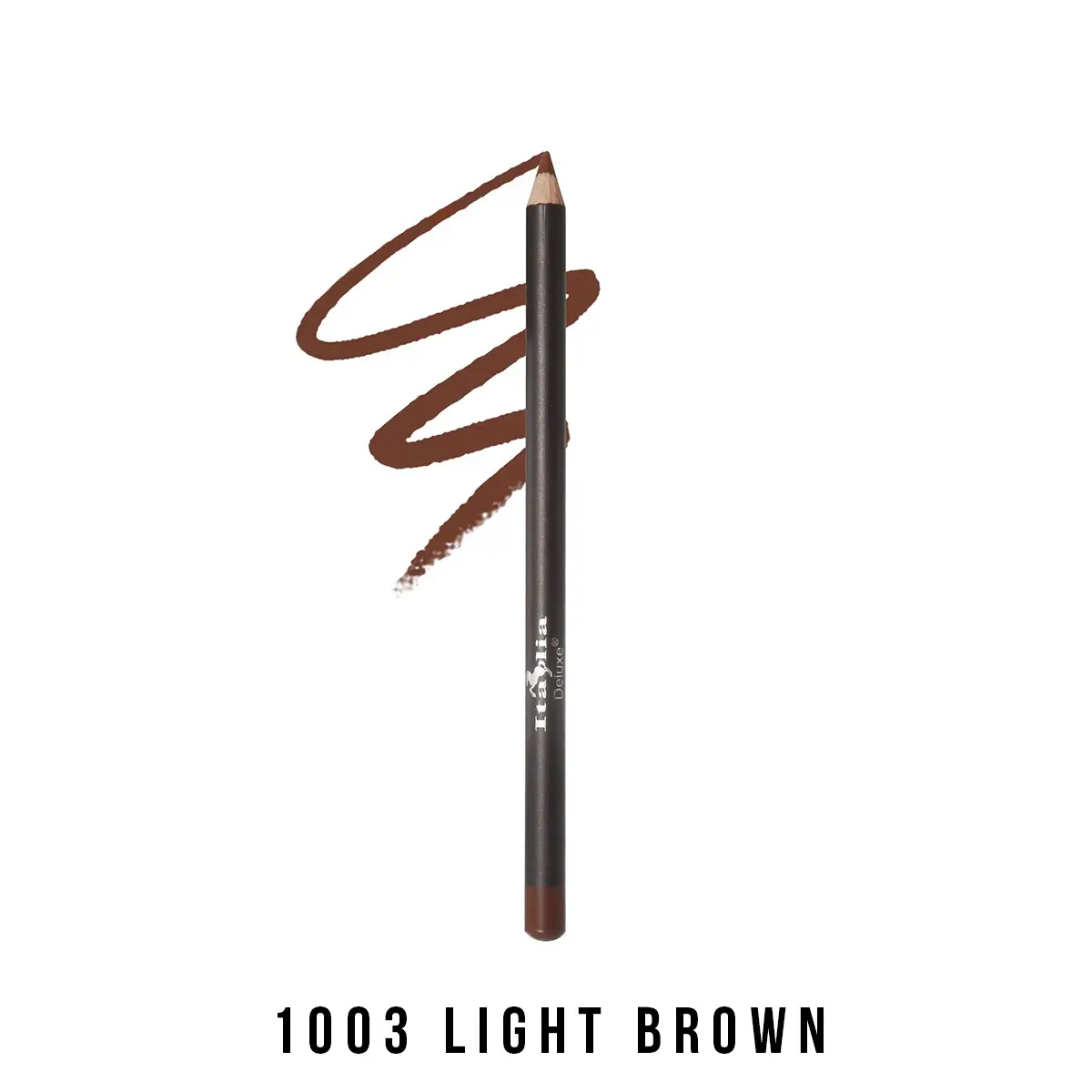 Italia Deluxe Ultra Fine Long Lip and Eye Liner, Creamy, Highly Pigmented Lipliner Eyeliner, Long Lasting Wear, Smooth Application, Luxurious Formula