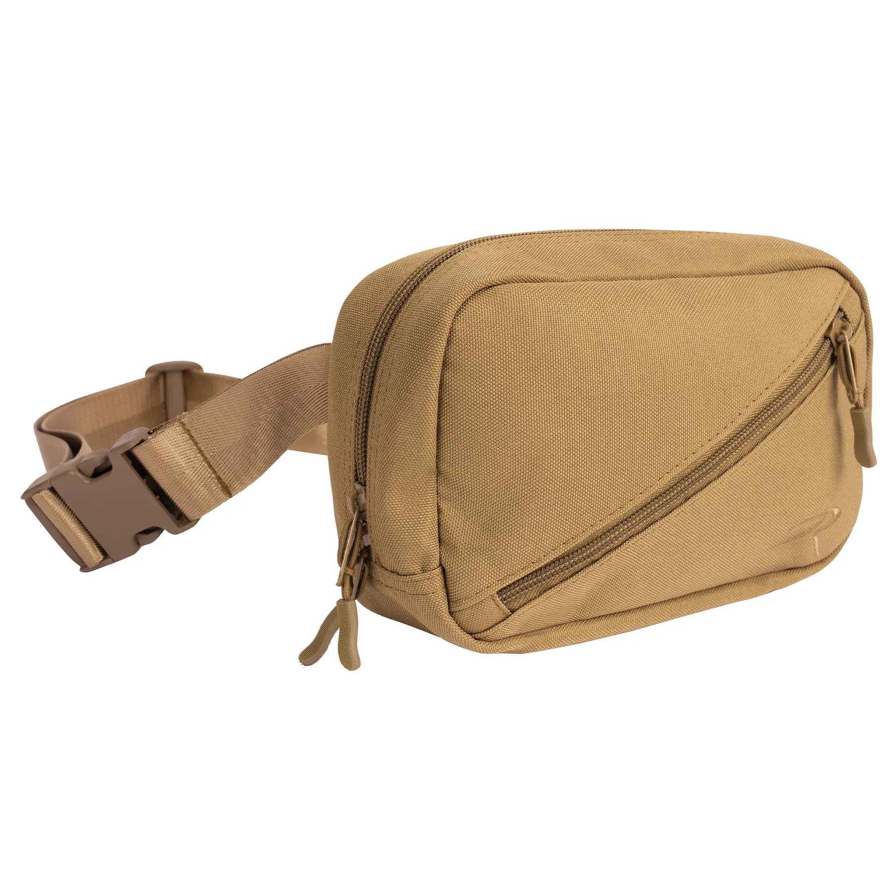 Compact EDC Crossbody Bag for Daily Use 2L Capacity Lightweight 1000D Nylon Adjustable Strap Multiple Pockets Perfect for Commuting Travel & Concerts