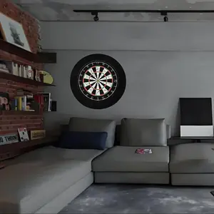 PU Dartboard Protector Ring, Durable & Lightweight Design for Standard Size Dartboards, Essential Accessory for Safe Play, Darts Gear