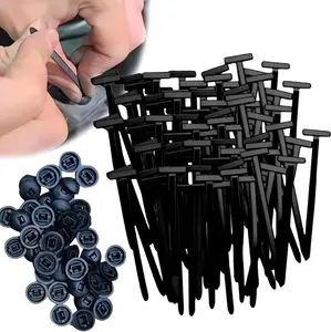 100Pcs Universal Nylon Cable Tie Fasteners – Durable Self-Locking Plastic Ties for Car Engine Bay Fixing, Electrical Wire Management, Computer Cables, Garden Plants & Home DIY Tools