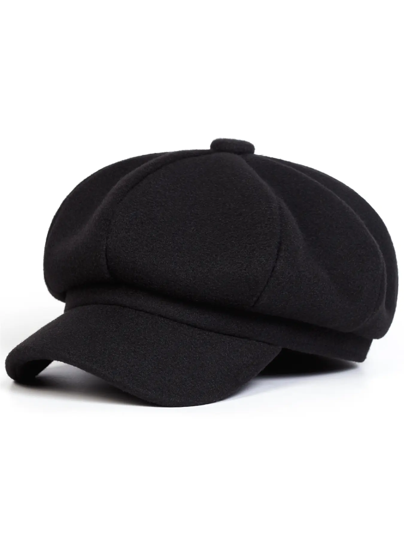 Unisex Plain Woven Beret, Adjustable Stylish Hat, Casual Fitted Design for All Seasons, Outdoor Sun Protection & Travel Accessory for Men Women, Adjustable Casual Hats