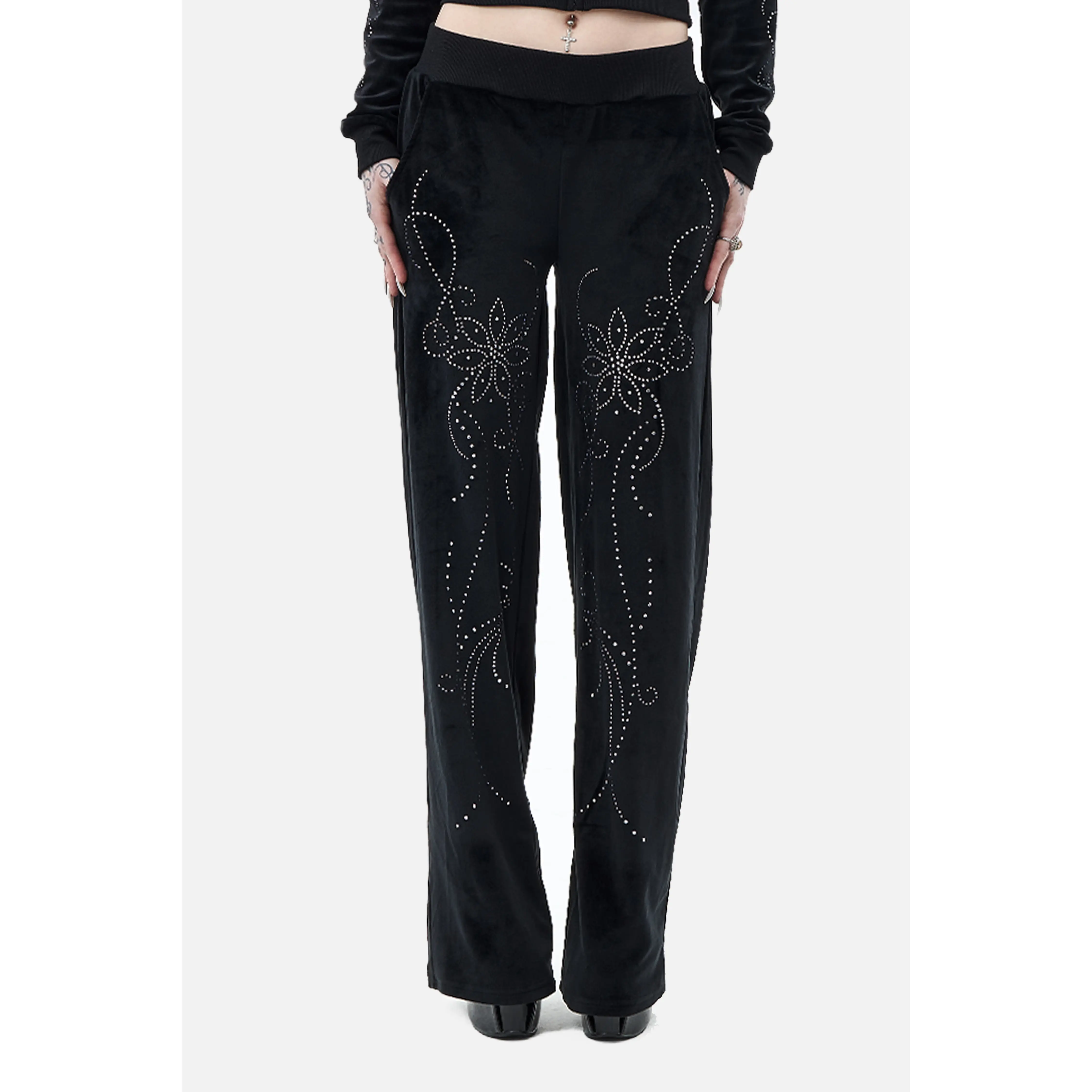Velour Flutter Sweatpants