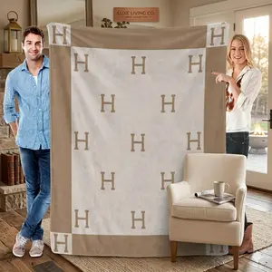 Blanket + Travel Blanket + Couch Throw H-Blanket MultiUseBlanket CozyLifeSingle for Airconditioning Sofa Nap Cooling UltraThin Portable Luxury MaterialThe best gift for a father