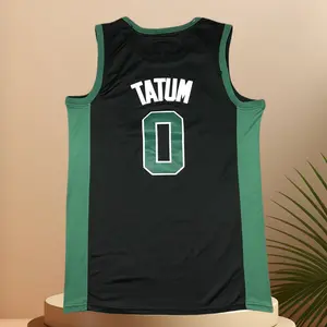 Jayson Tatum Classic-Design stitched Basketball Jerseys black shirt