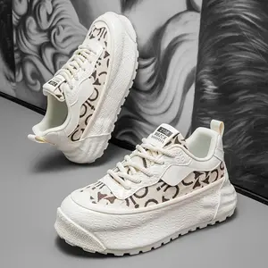 women plus size shoes women's shoes 2025 new spring  all-in-one simple student thick sole non-slip sports casual shoes