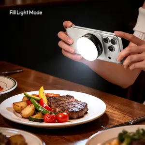 Ulanzi MFL01 Mini Portable Phone Flash 10W 2500k-8500k Flash Mode Fill Light Mode for Smartphone Livestreaming Vlogging Shots