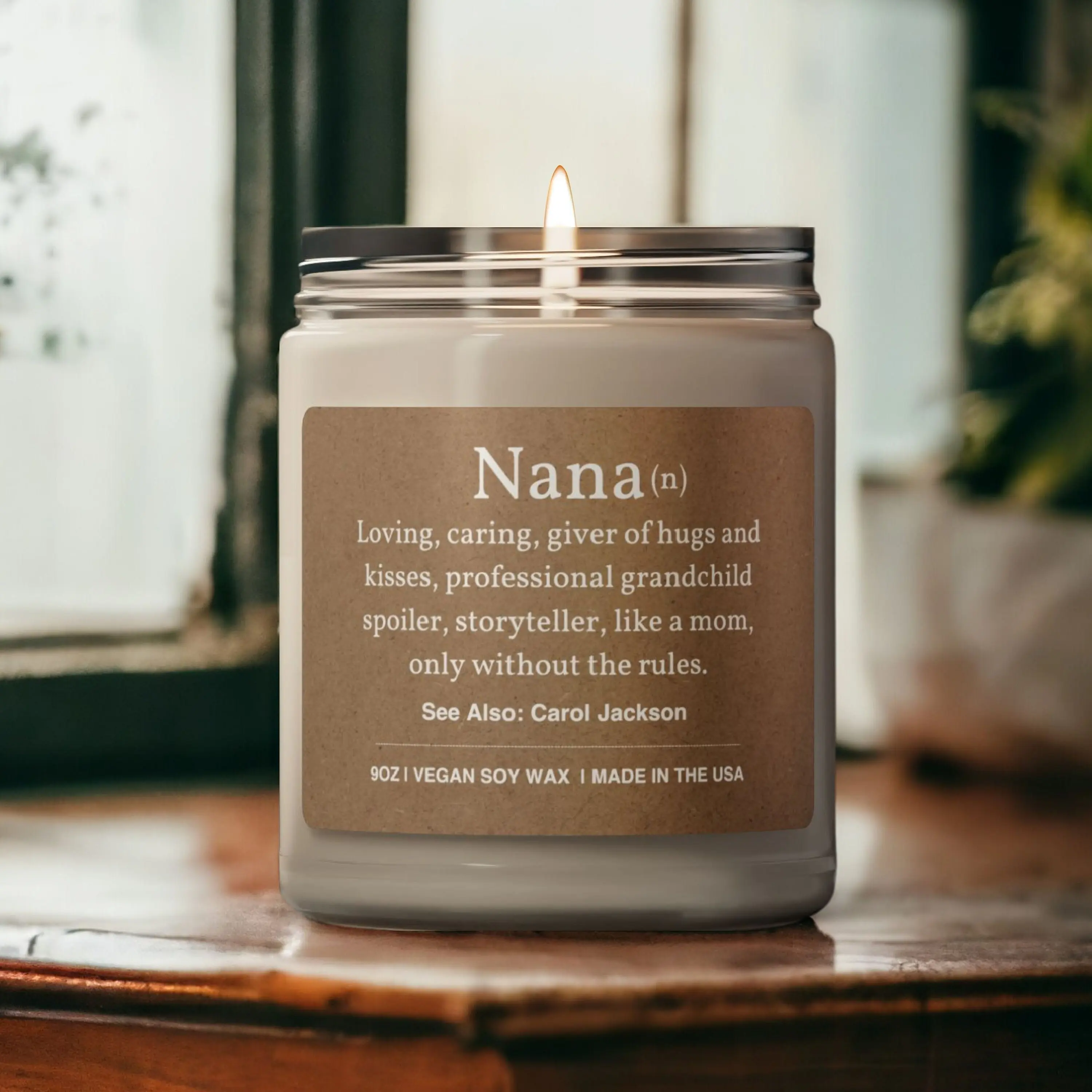 Personalized Nana Candle Gift, Gift for Nana, New Nana Gift, Nana Mothers Day, Nana Christmas Gift, Nana Definition Gift-