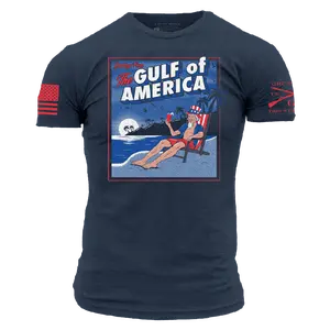 Greetings From The Gulf Of America T-Shirt - Midnight Navy