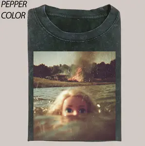 Funny Disgusted Barbiee Meme T-Shirt, Swimming Barbiee Meme Shirt Short Sleevee Tee, Specific Shirt Graphic Summer Fun Unique Doll Top