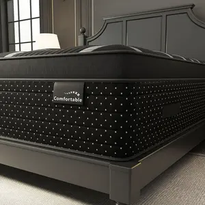 12" 14" Twin Full Queen, King Mattress, Memory Foam Boxed with 5-Zone Pocket Spring Medium Firm Feel ,ergonomic design, CertiPUR-US,fiberglass-free, high-quality edge support, gel memory foam infused