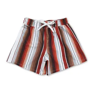 Stripe print Kids Swim short trunks