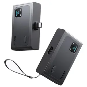 【Father'sDayGift】llano S9 USB-C Wireless HDMI Transmitter and Receiver, 100M/328FT, 4K Decode 1080P@60Hz Full HD Output, Plug&Play 5.8G+2.4G and Audio for Phone/Tablet/Laptop/PC to Monitor/Projector/TV Box (Grey)