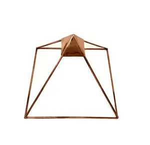 Copper Pyramid 9" for energizing crystals and pendulums and for meditation and healing.