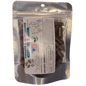 Wrm. & Para. All Natural Herbal Clarify Removal - Hand Blended- Cloves, Black Walnut, Pau D'Arco, Wrm.Wood - 50 Veggie Capsules