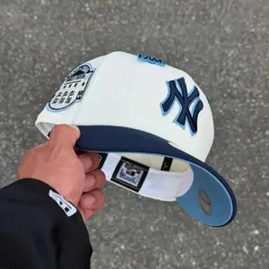 New Era MLB 59FIFTY Snapback Cap - NY Yankees/LA Dodgers Anniversary Patch, Unisex Classic Sport Streetwear Hat, Adjustable Fit Sports Collectible Headwear