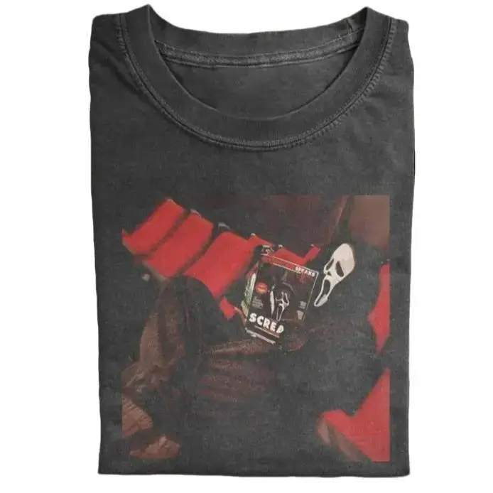 Vintage Ghost Face Halloween T-shirt, GHOSTFACE T-SHIRT, Graphic T-shirt, Y2K 90s Graphic Shirt, gift for her, him, Womenswear Top, Halloween Shirt