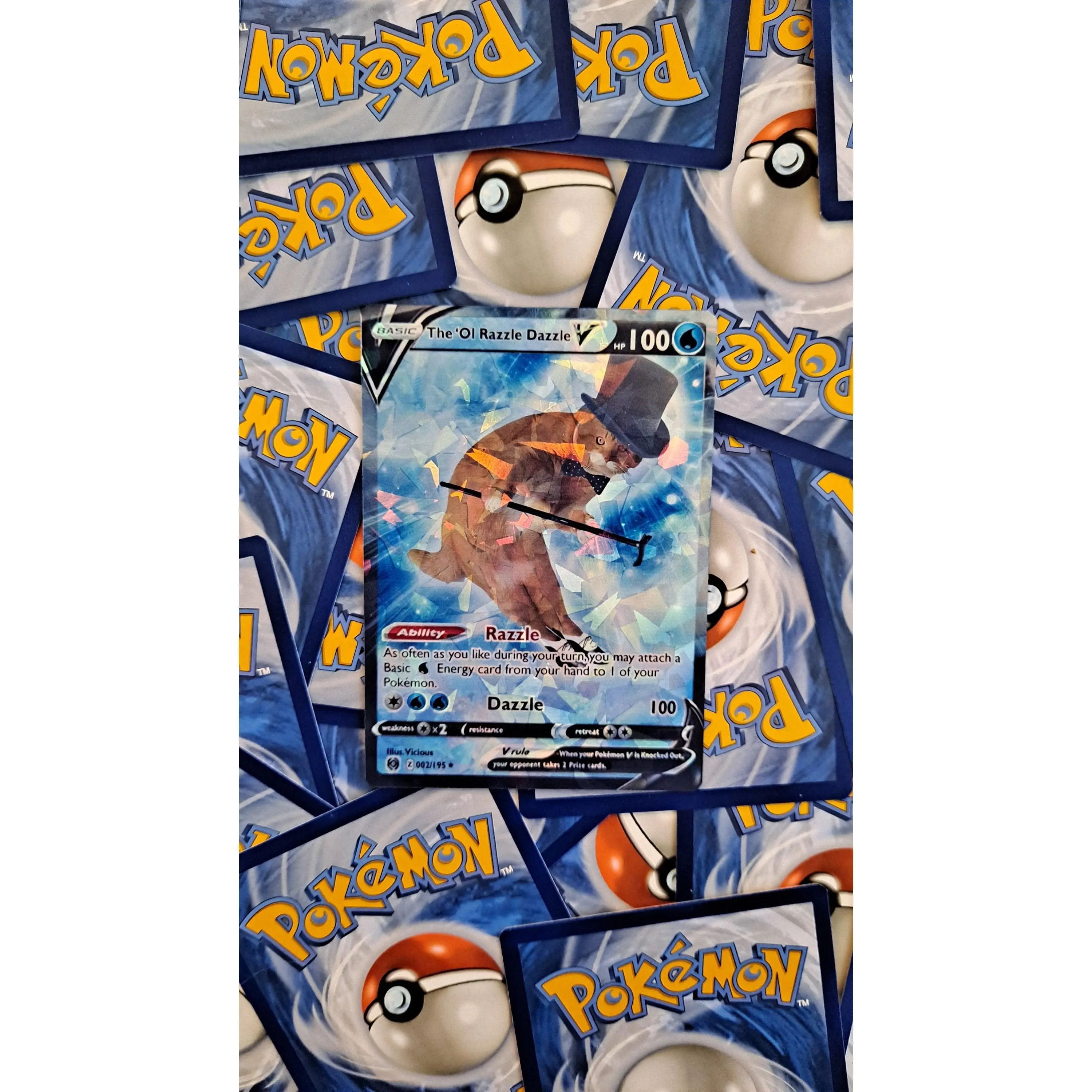The 'Ol Razzle Dazzle Pokemon Card - Meme