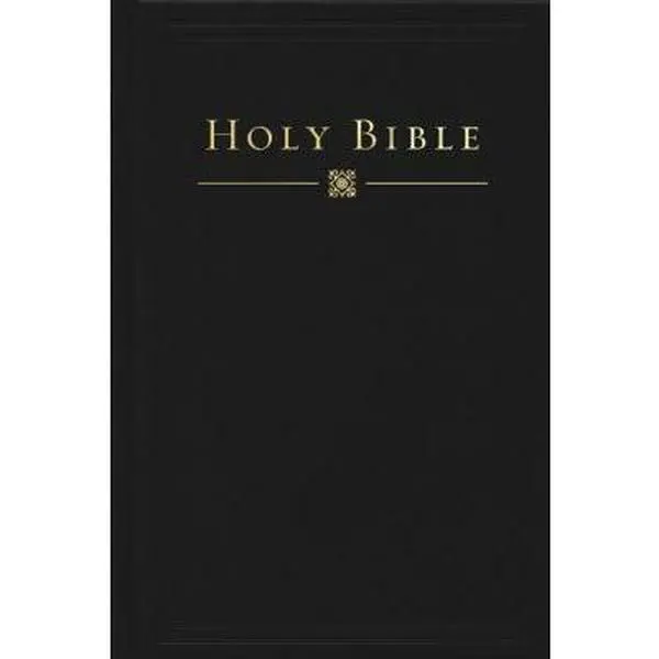 USED-HCSB Pew Bible, Black Printed Hardcover by Broadman and Holman (Hardcover)