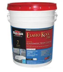 Elasto-Kool 700 5-Gallon White Elastomeric Reflective Roof Coating (7 Year Limited Warranty)