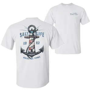 Salt Life Guide Me Home T-Shirt, Coastal Nautical Graphic Tee, Soft Cotton Blend Ocean Apparel, Saltwater Lifestyle Shirt for Men & Women, Seaside Gift # ComfyWear # OOTDInspo