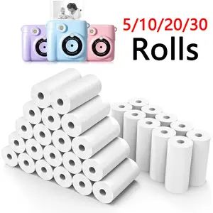 5/10/20 Rolls Kids Instant Camera Refill Paper for Instant Print Cameras, Thermal Paper Rolls for Kids Age 4 to 10, Perfect Christmas Birthday Gifts