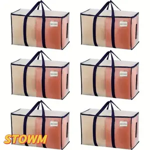 Holiday Storage Carrying Bag MUST-HAVE 86L Mega Organizer Moving Bags Store Decor Clothes & More Space-Saving Foldable Design