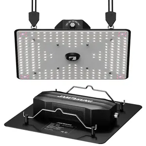 SD-X3 LED Grow Light Panel Lamp for Indoor Plants, 256 LEDs Full Spectrum with White Blue Red UV IR LEDs for 4x4Ft Coverage Grow Tent Greenhouse Veg and Bloom Seedlings Hydroponics summerwins
