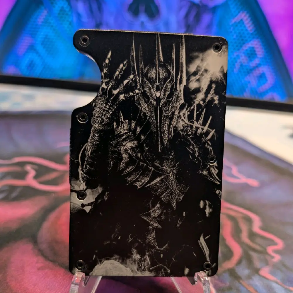 Men's Minimalist Suaron-Themed Wallet, Ideal for Men's Gift Ideas, Fantasy-Themed Men's Wallets, Rfid Men's Wallets
