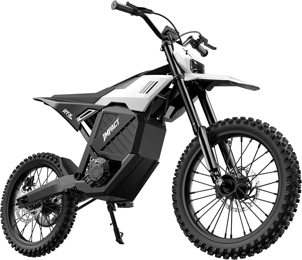 17" Electric Dirt Bike for Adults, 6500W Peak 53+MPH Mid-Drive Motor, Electric Motorcycle with 72V 30Ah 70mile Range Battery, Hydraulic Nitrogen Dual Shock Absorbers