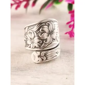 Retro floral design cufflinks, party fashion accessories, everyday outfit decoration, stylish, perfectly coordinated, exquisite jewelry gifts — GARMENTARY