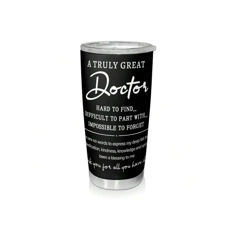 Great Doctor Tumbler - 20oz Stainless Steel Insulated Mug, Thoughtful Gift for Doctors