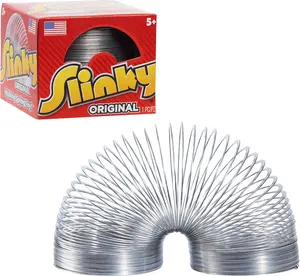 The Original Metal Slinky | The Ultimate Walking Spring Toy & Satisfying ASMR Fidget | Classic 2.75" Metal Edition | Stress Relief & Hand Fidget for Kids & Adults