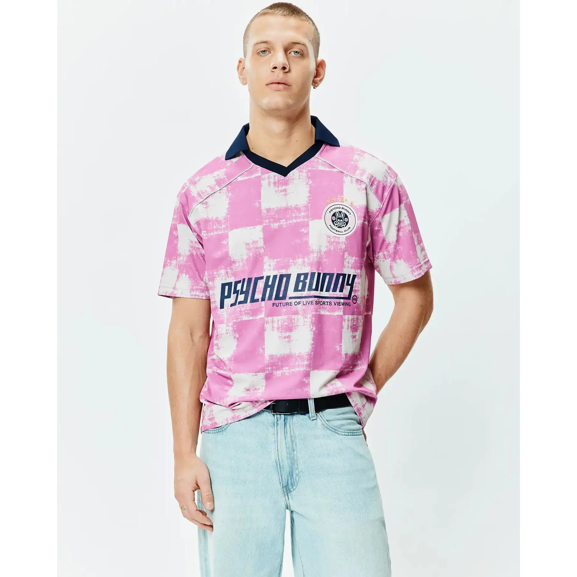 MENS MICAH OVERSIZED SOCCER JERSEY - MT0200432