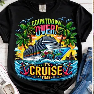 DTF Transfers Count down is over Cruise Time When you order  7 DTF prints you get 1 FREE