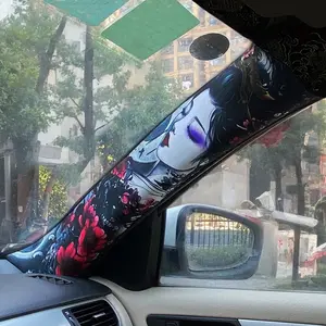 Jdm Car Interior Abc Pillar Upgrade Colorful Self-Adhesive Decal Stickers, Car Accessories, Car Interior Decorative, Automotive Decoration, Cool Customization for Vehicle Interiors, Easy DIY Modification