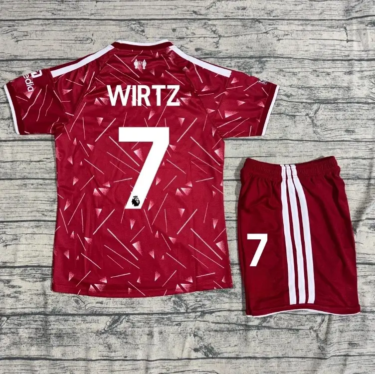 Liverpool No. 7 Florian Wirtz Football Jersey – Premium Breathable Soccer Shirt for Men & Women