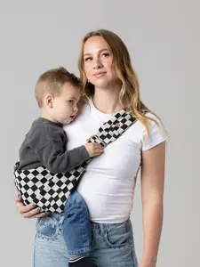 The Monarch Toddler Sling - Ebony Check
