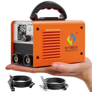 HITBOX ARC200MINI3 2 in 1 Welder MMA Lift TIG ultra mini 110V Mini Portable Welding Machine with Arc Force, Hot Start, Anti-Stick, LCD Digital Display IGBT