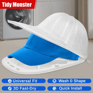 Hat Washer for Washing Machine Hat Washer Cage Hat Cleaner for Baseball Caps Fit for Adult and Kid's Baseball Caps Protecting Hats in Dishwasher