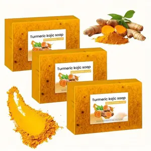 Turmeric Soap Bar, Deep Cleansing Moisturizing Body Wash, Suitable for All Skin Types, Unisex Bath & Shower Cleaner, Shea, Hyaluronic, Moisture, Moisturizer, Body Care, Cleanser