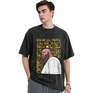 Action Bronson Shirt Unisex Novelty Graphic T-Shirt Vintage Distressed Harajuku Shirts Tops