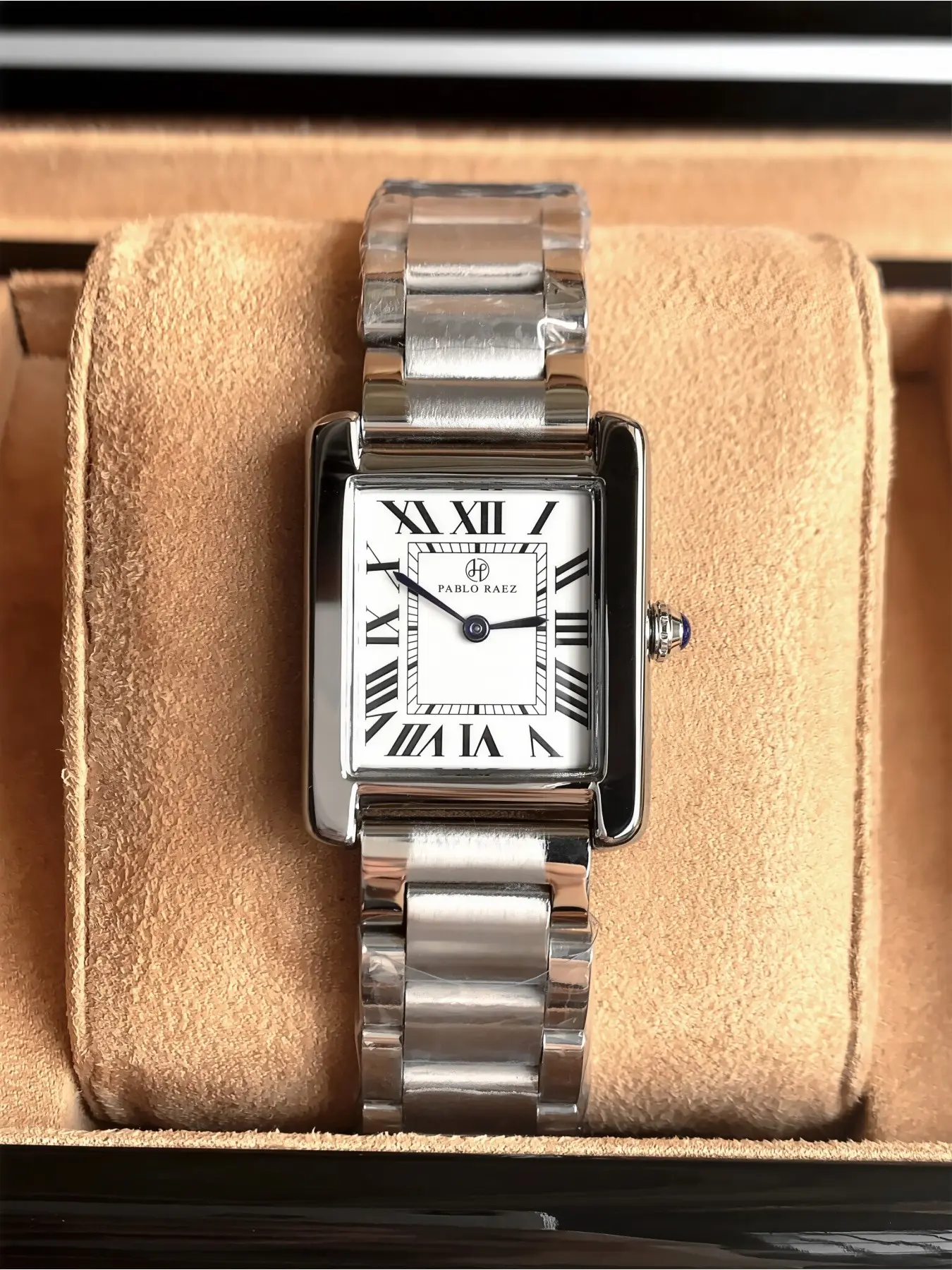 Women's Quartz Wristwatch Stainless Steel Strap Silver Color Ip Plated Modern Fashionable Wristwatch Elegant Square Dial Waterproof Luxury Business Casual Gift Modern Watches