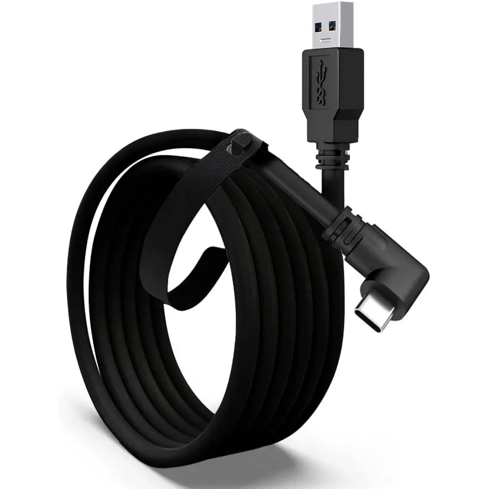10FT Link  for Oculus Quest 3/Quest 2, High Speed Data Transfer   USB 3.0 to USB C  Charger for Oculus Quest 2 Accessories VR Headset Gaming to PC