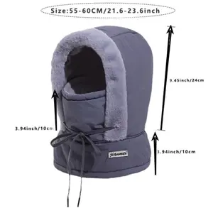 New Balaclava Cold Weather Windproof Ski Visor Winter Breathable Thermal Face Mask Neck Warmer Scarf Helmet Hood Cycling Neck