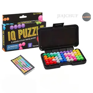 JIAJCHUF 3D puzzle game, two playing modes, 2D plane and 3D pyramid, suitable for 11 holiday gifts, Puzzle Cube